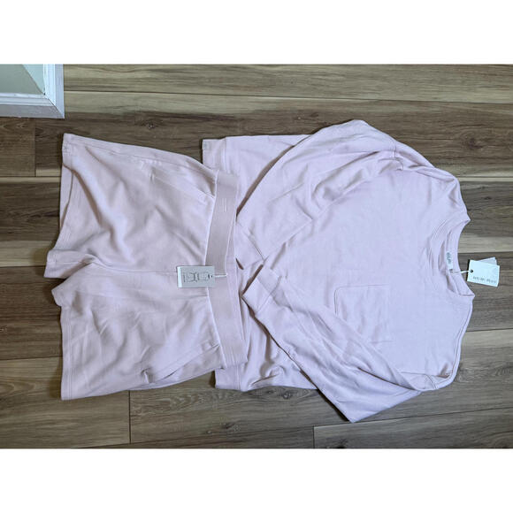 NWT! Barefoot Dreams Barefoot Dreams® Malibu Brushed Fleece Pajamas Size Large - Picture 2 of 6